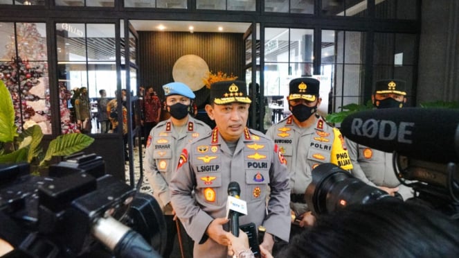 Der Chef der nationalen Polizei, General Listyo Sigit Prabowo