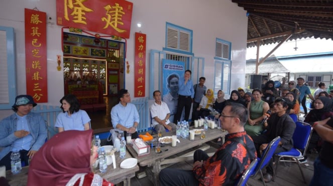 Gibran bertemu dengan tokoh suku dan agama masyarakat Singkawang