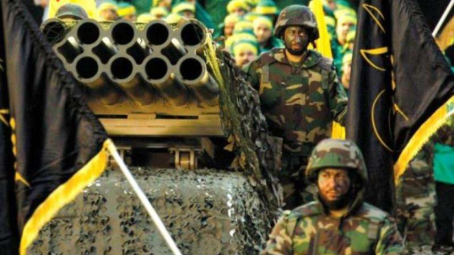 Militar VIVA: milícia libanesa do Hezbollah