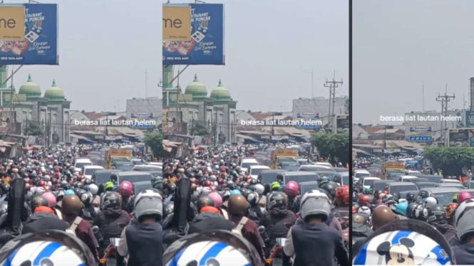 Viral Kemacetan Parah di Puncak Bogor