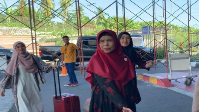 Istri Gubernur Malut, Faonia Jauhar Kasuba terbang ke Jakarta