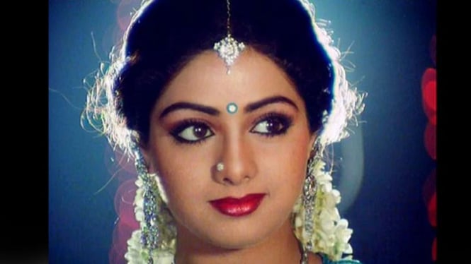 Aktris legendaris India, Sridevi.