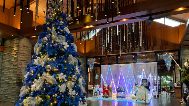 Dekorasi meriah sambut libur natal dan tahun baru di Pullman Ciawi Vimala Hills