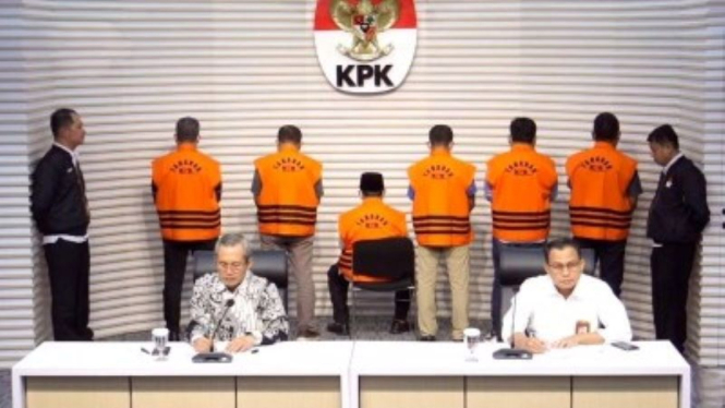 KPK merilis kasus tangkap tangan Gubernur Maluku Utara Abdul Gani Kasuba 