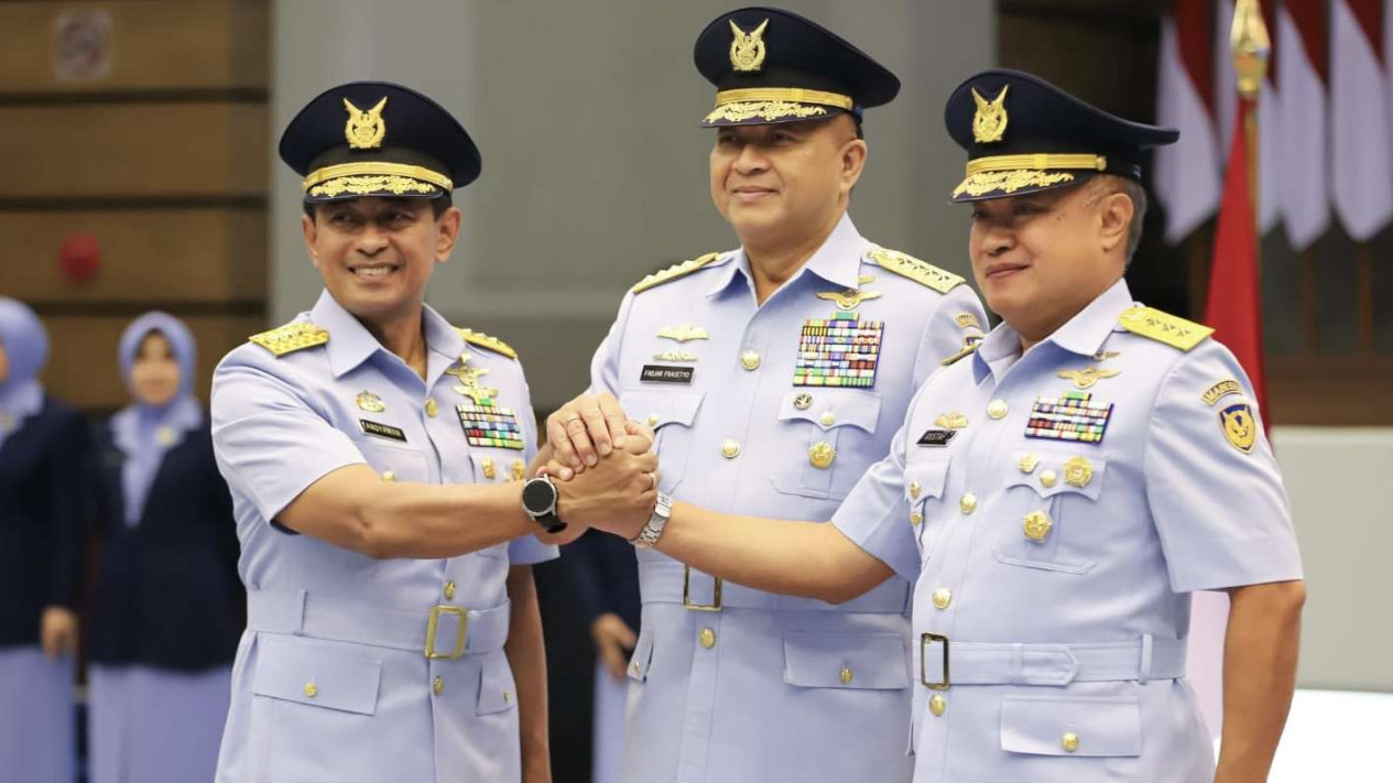 Foto KSAU Lantik Marsdya TNI Andyawan Martono Jadi Orang Nomor Dua Di ...