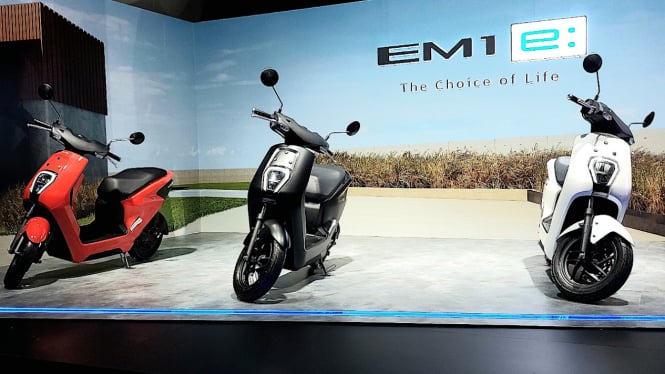 Astra Honda Motor luncurkan motor listrik Honda EM1 E: Plus