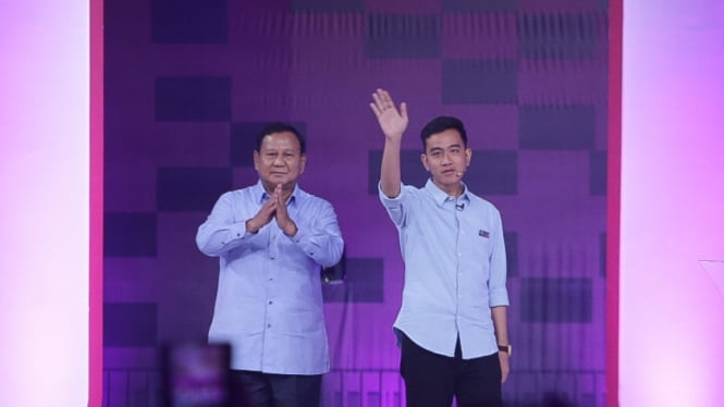 Prabowo Subianto-Gibran Rakabuming Raka Debat Kedua Cawapres Pemilu 2024