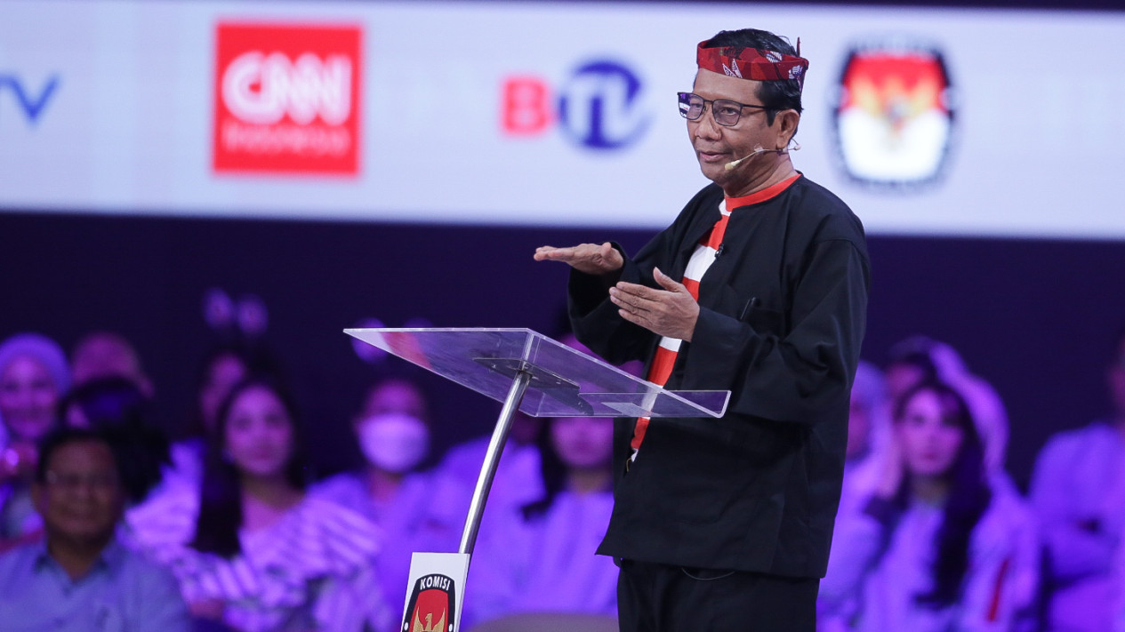 Foto Singgung Fokus Penegakan Hukum Saat Debat Cawapres Cara Mahfud Md Dinilai Sudah Tepat 1602