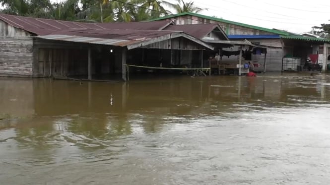 Banjir melanda Kabupaten Aceh Singkil