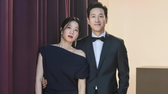 Mendiang Lee Sun Kyun dan sang istri, Jeon Hye Jin
