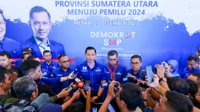Ketua Umum Partai Demokrat Agus Harimurti Yudhoyono