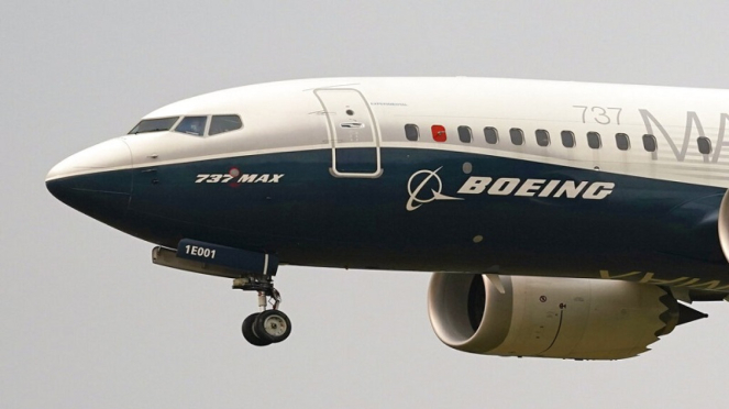Pesawat Boeing 737 Max.