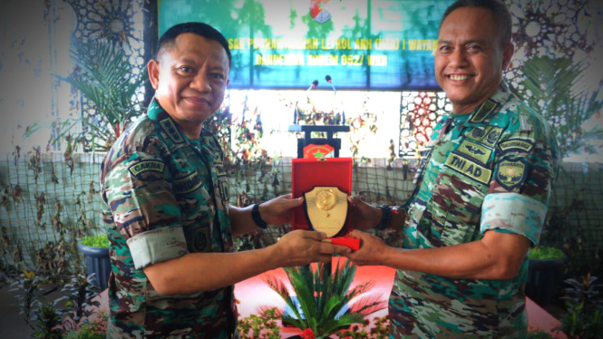 VIVA Militer: Pelepasan Letkol Arhm I Wayan Kariana.