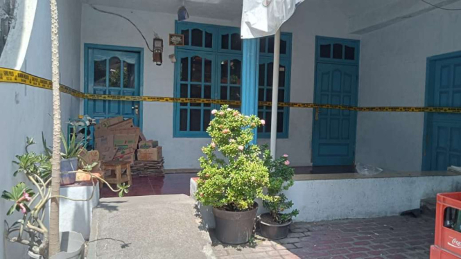 Rumah ibu dan anak di Pasuruan yang tewas saat dirampok.