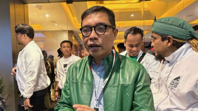 Ketua Dewan Pimpinan Pusat Partai Persatuan Pembangunan (PPP) Achmad Baidowi saa