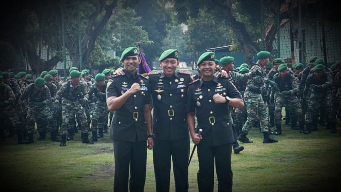 VIVA Militer: Letkol Alexander serahkan jabatan Danyonif 516/CY ke Mayor Boga.