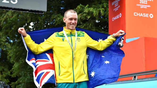Atlet balap sepeda Australia Rohan Dennis