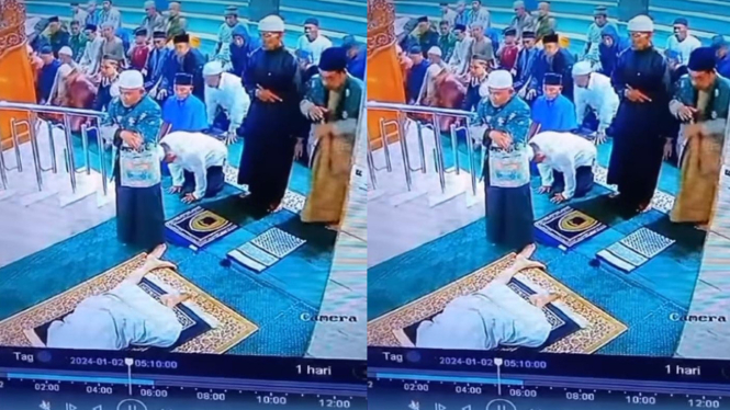 Imam salat meninggal saat sujud di sebuah masjid di Balikpapan