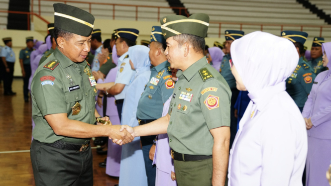 VIVA Militer: 66 Pati TNI naik pangkat satu tingkat lebih tinggi