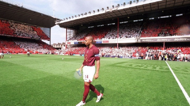 Arsenal-Legende Thierry Henry in Highbury