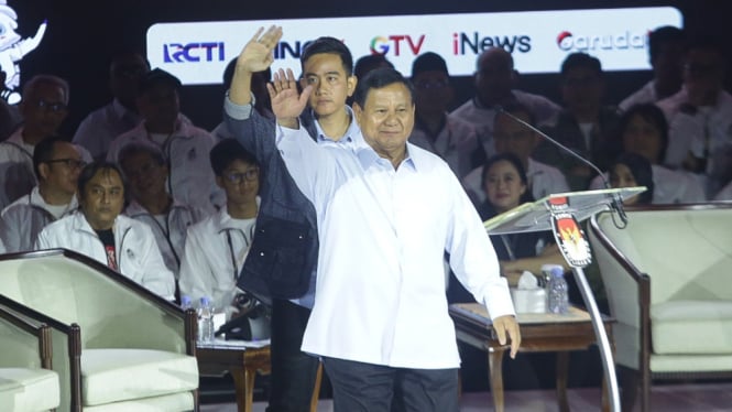 Prabowo-Gibran Debat Ketiga Calon Presiden Pemilu 2024