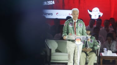 Ganjar Pranowo Debat Ketiga Calon Presiden Pemilu 2024