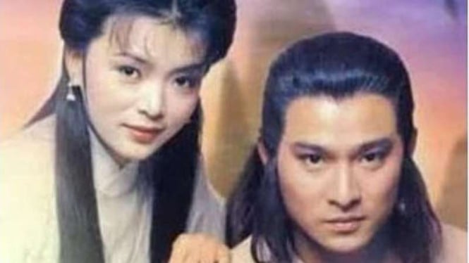 Andy Lau dan Idy Chan di serial populer The Return of the Condor Heroes.