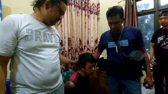 Polsek Tanjung Senang berhasil menangkap pelaku penganiayaan istri imam masjid