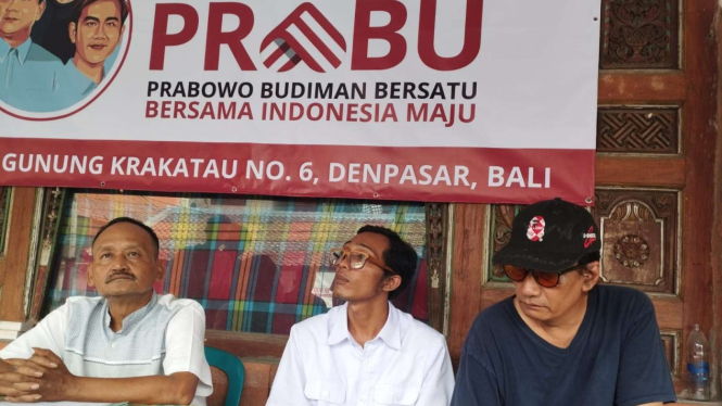 Ketua DPD Prabowo Budiman Bersatu (Prabu) Provinsi Bali Ida Bagus Gerry