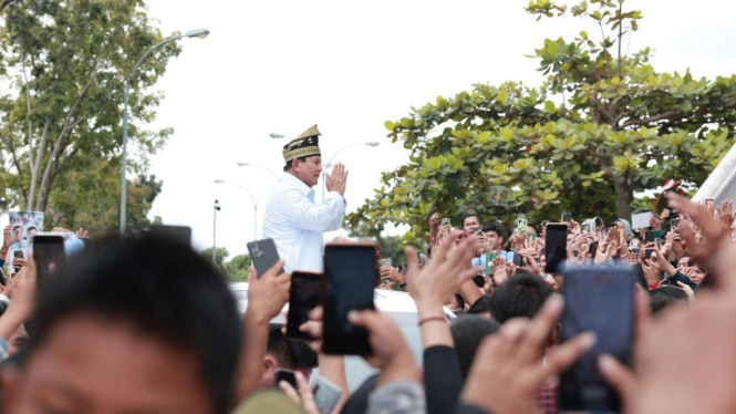 Prabowo Kampanye di 3 Provinsi Sumatera