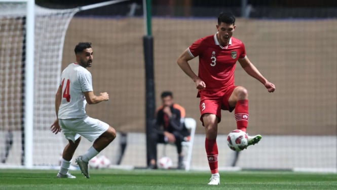 Elkan Baggott Sumbangkan Gol Penting dalam Pertandingan Timnas Indonesia Vs Irak