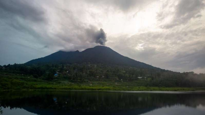 Monte Marapi, Sumatra occidental.