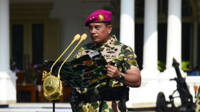 Di Hadapan Jenderal Endi, Dua Pejabat Top Marinir TNI Diganti