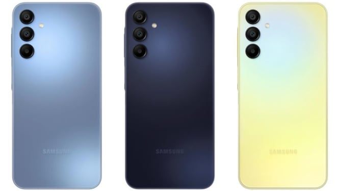 Samsung Galaxy A15 5G series.