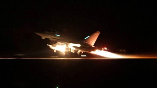 VIVA Militer: Jet tempur militer Amerika Serikat menyerang Yaman