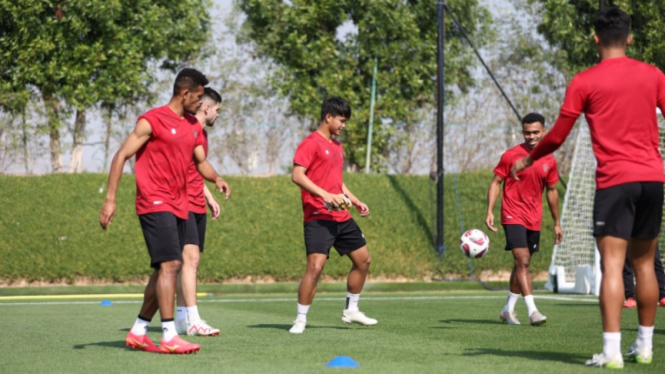 Hokky Caraka bersama Timnas Indonesia