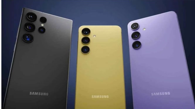 Samsung Galaxy S24 series.