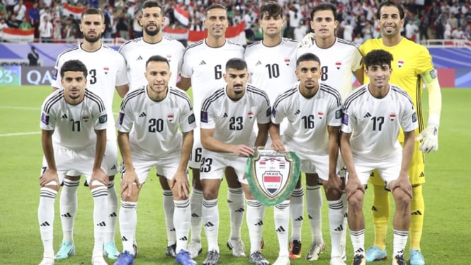 Skuad Timnas Irak di Piala Asia 2023 melawan Timnas Indonesia