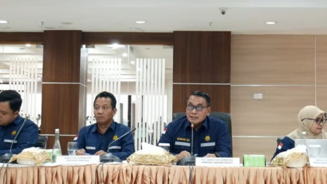 Plt Direktur Jenderal Mineral dan Batu Bara Kementerian ESDM, Bambang Suswantono