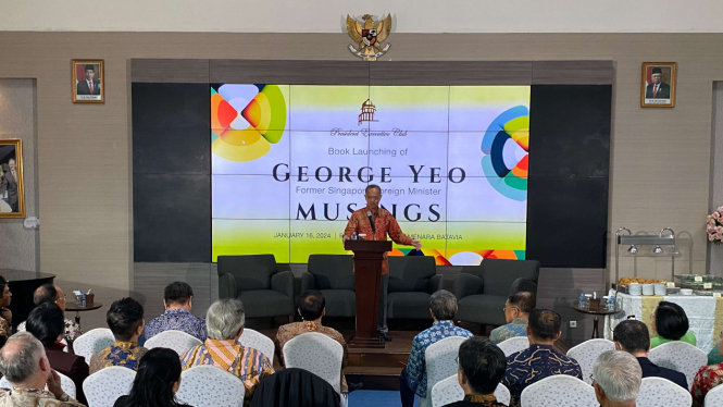 Peluncuran Buku George Yeo Mantan Menlu Singapura