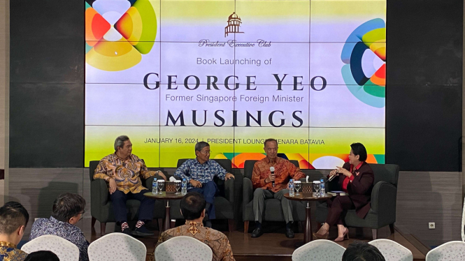 Peluncuran Buku George Yeo Mantan Menlu Singapura