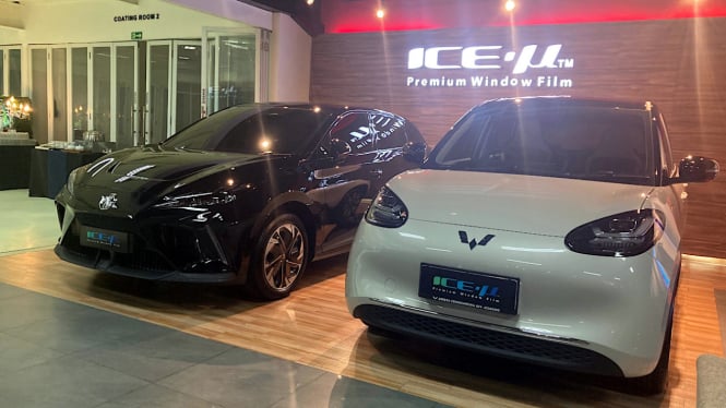 Kaca film Ice-u jadi standar di mobil listrik Wuling dan MG