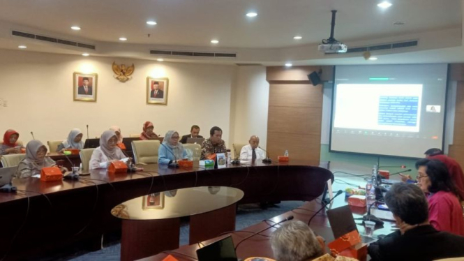 Diskusi tentang stunting di Kampus Yarsi Jakarta Pusat, Rabu 17 Januari 2024.