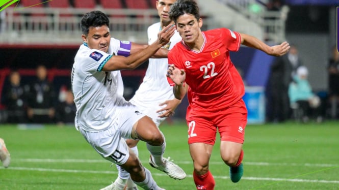 Asnawi Mangkualam di laga Timnas Indonesia vs Vietnam
