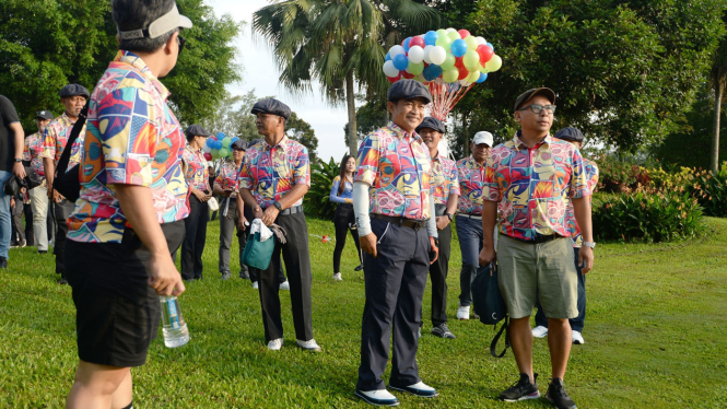 Pj Gubernur Sumut Hassanudin buka turnamen golf