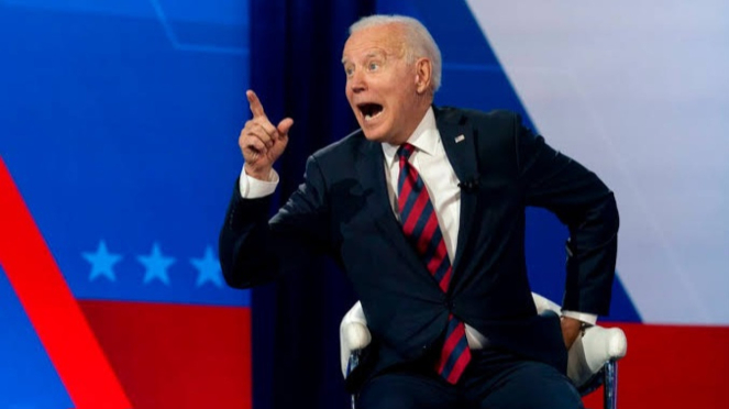 Viva militar: Presidente de los Estados Unidos Joe Biden