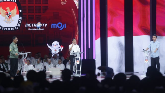 Debat Keempat Calon Wakil Presiden Pemilu 2024