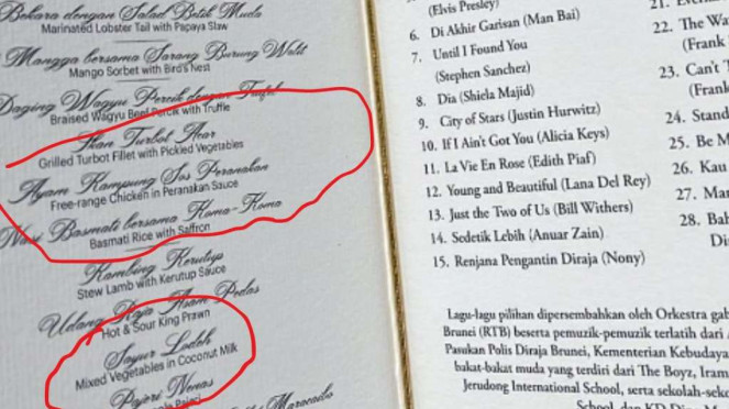 Menu sayur lodeh dan ayam