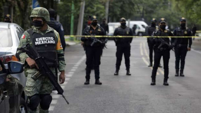 Ilustrasi kepolisian Meksiko