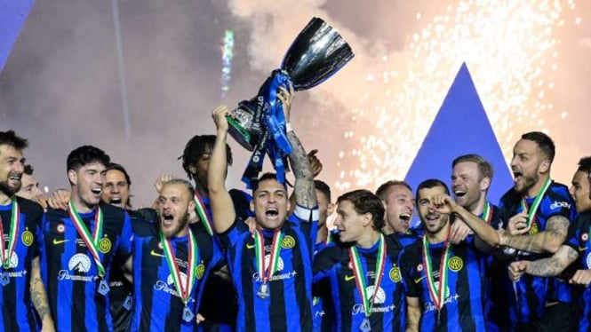 Inter Milan juara Piala Super Italia 2023